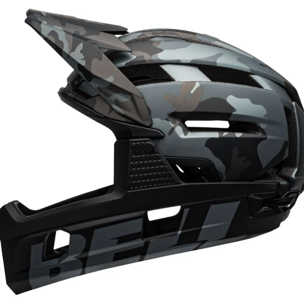 Bell Super Air R Spherical Helm - matte/gloss black camo