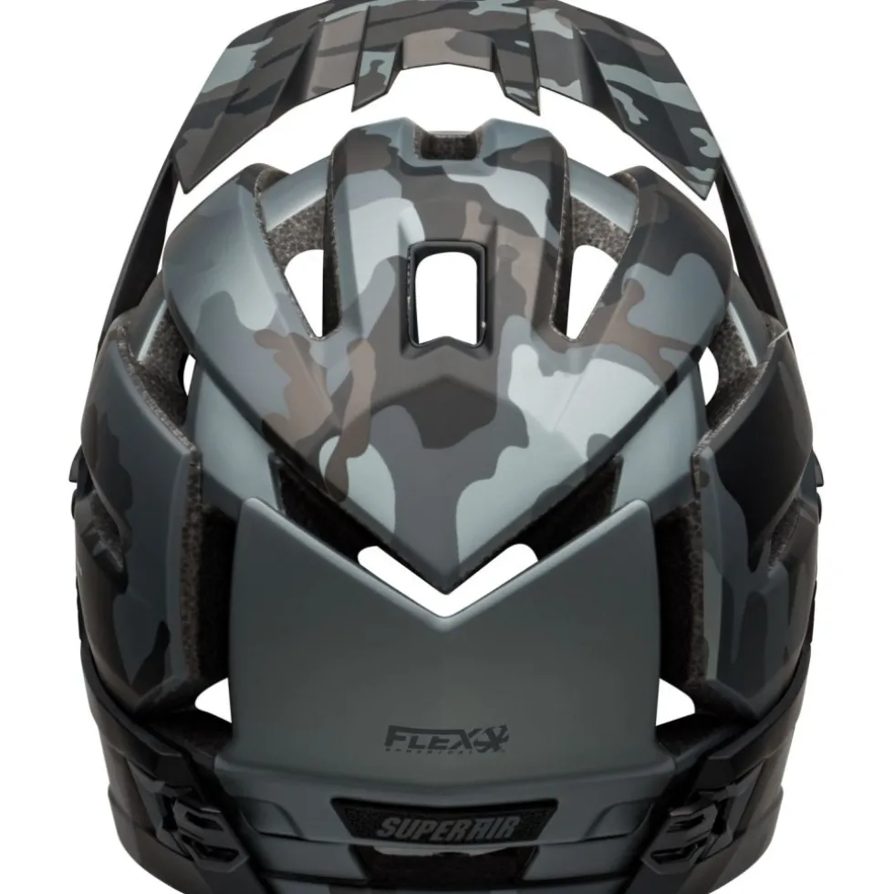 Bell Super Air R Spherical Helm - matte/gloss black camo
