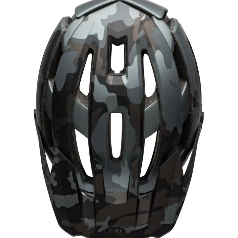 Bell Super Air R Spherical Helm - matte/gloss black camo