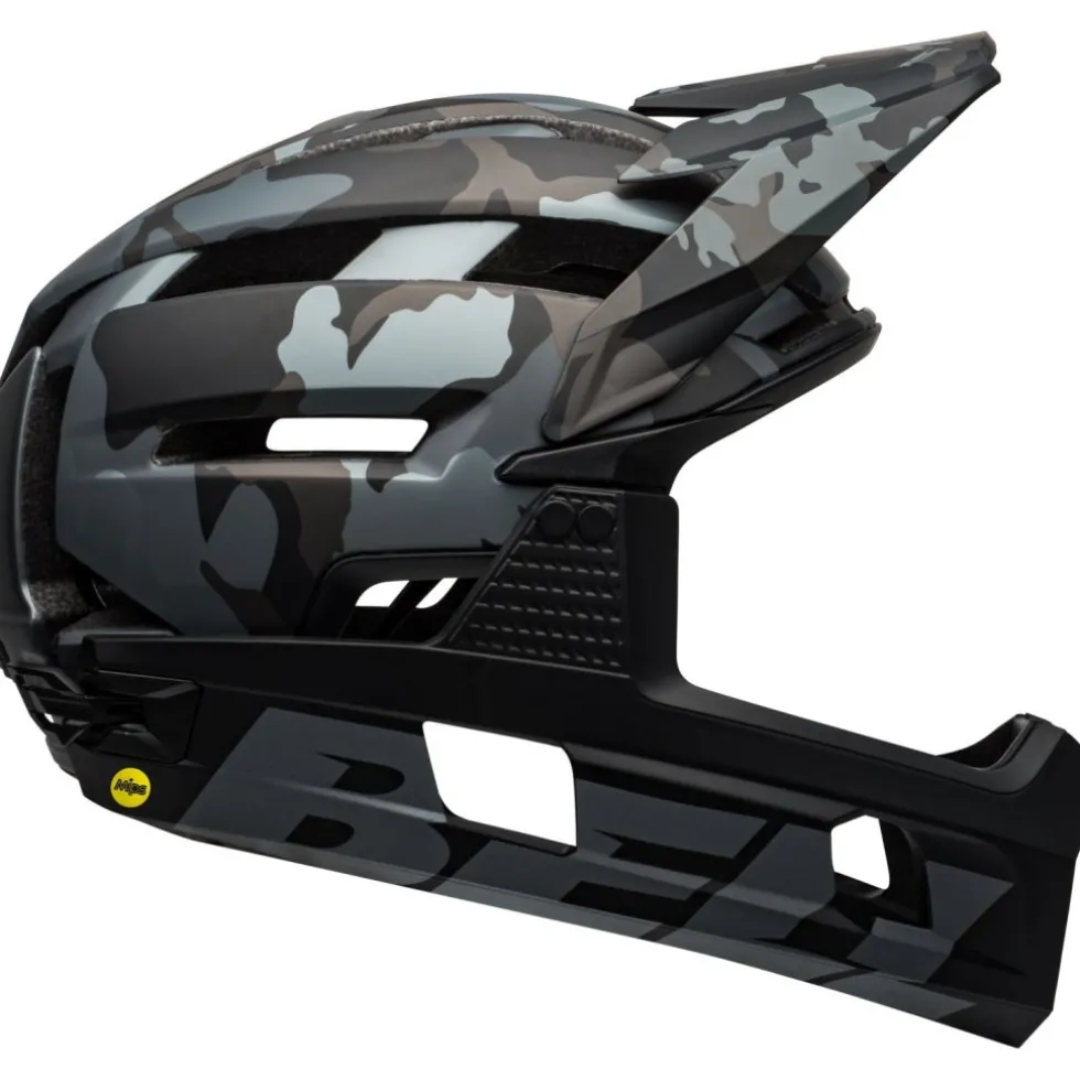 Bell Super Air R Spherical Helm - matte/gloss black camo