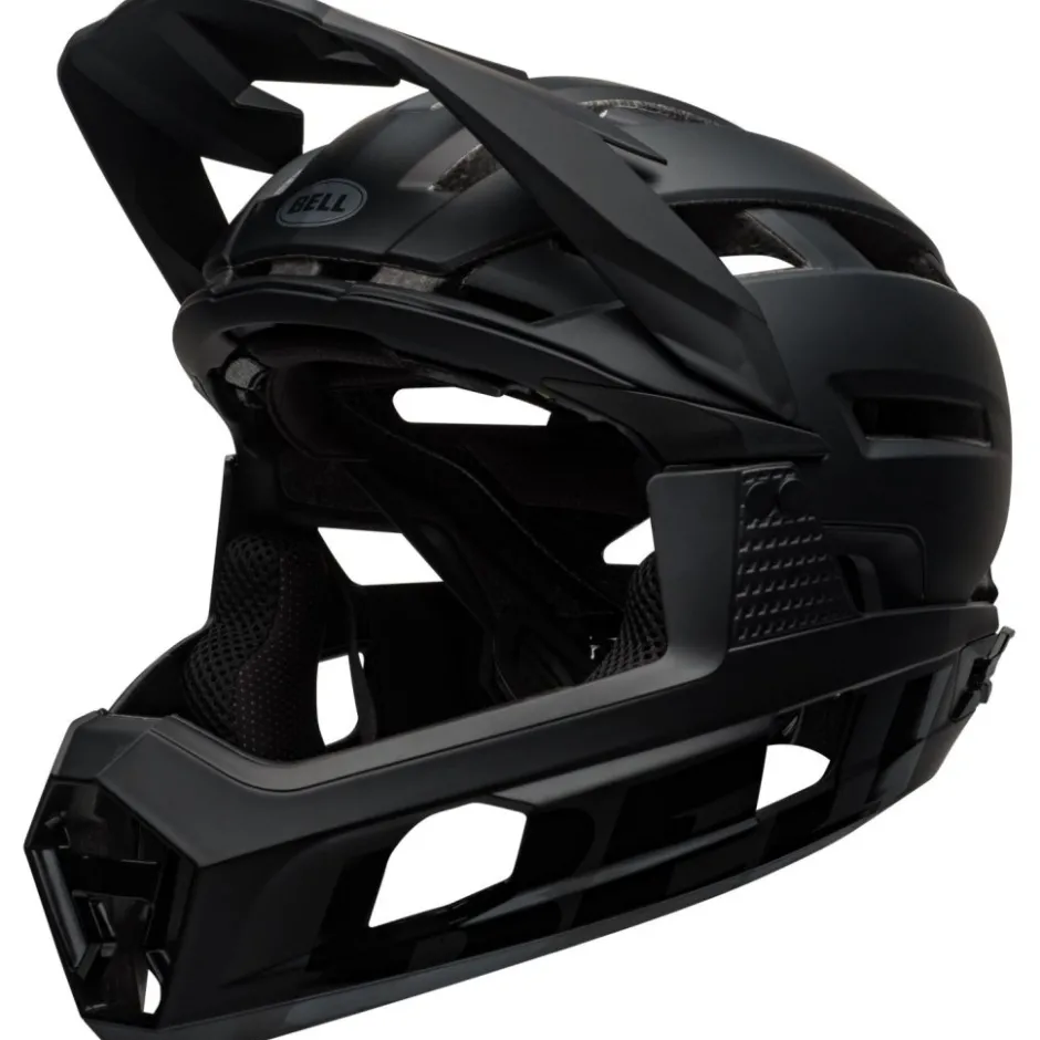 Downhill Helmen < Bell uper Air R pherical Helm - matte/glo black