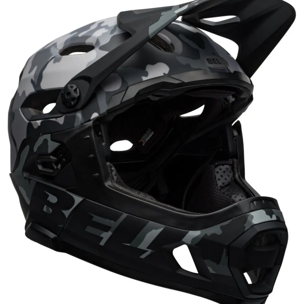 Bell Super DH Spherical Helm - matte/gloss black camo