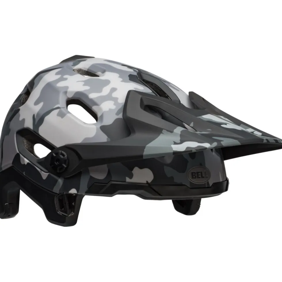 Bell Super DH Spherical Helm - matte/gloss black camo