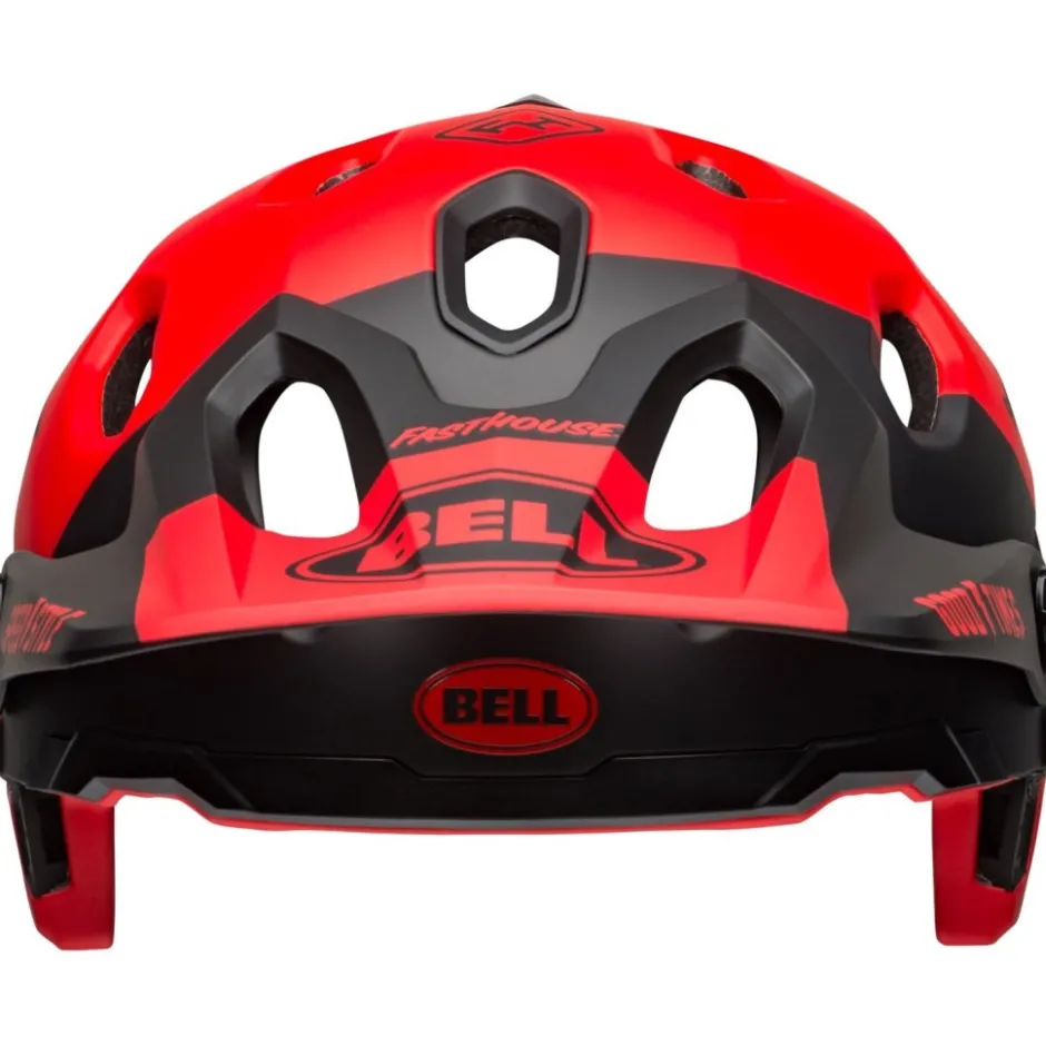 Downhill Helmen < Bell uper DH pherica Hem - matt/go red/back fathoue