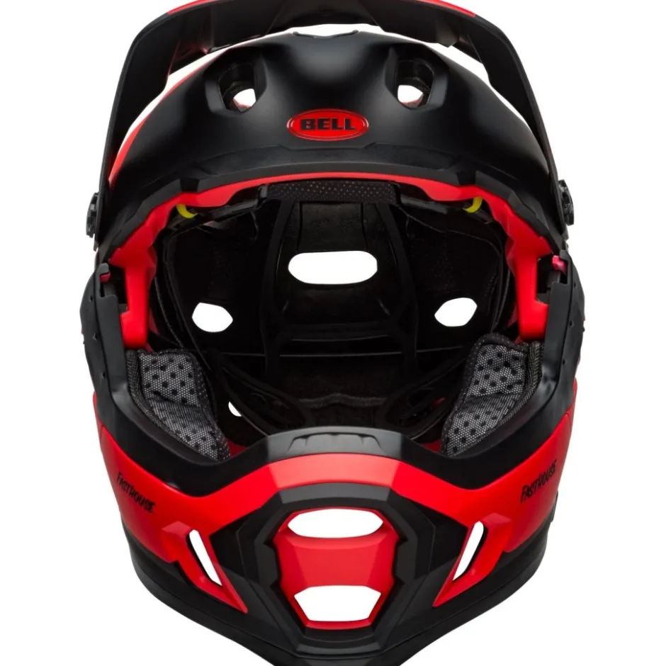 Downhill Helmen < Bell uper DH pherica Hem - matt/go red/back fathoue