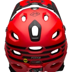 Downhill Helmen < Bell uper DH pherica Hem - matt/go red/back fathoue