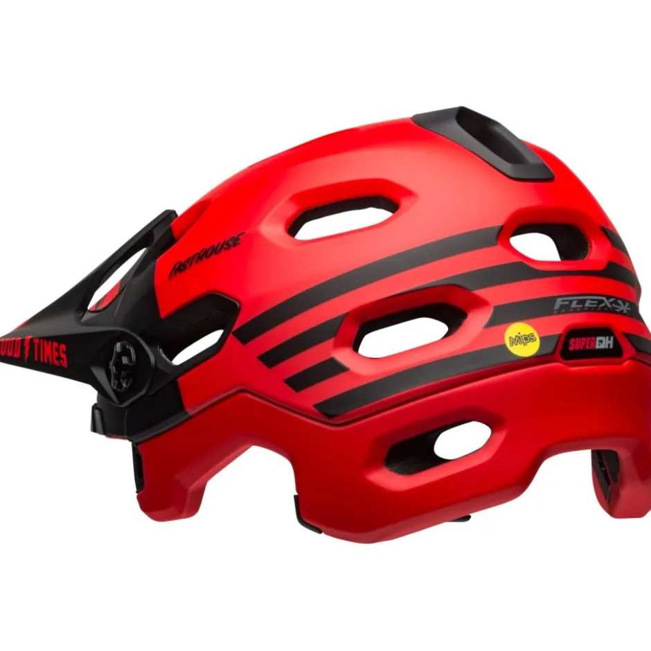 Downhill Helmen < Bell uper DH pherica Hem - matt/go red/back fathoue