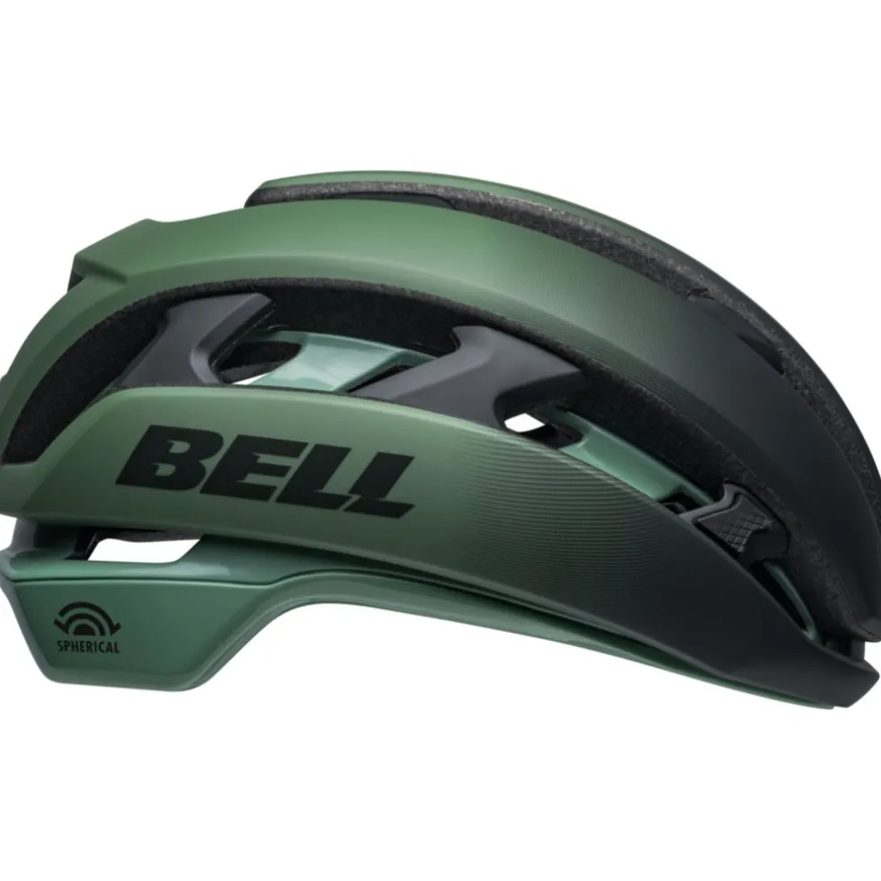 Bell XR Spherical Helm - matte/gloss greens flare