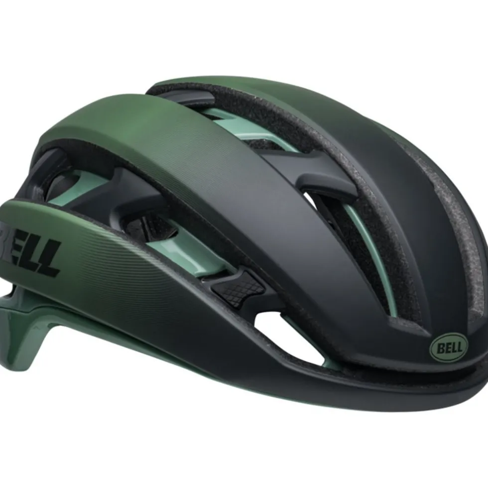 Bell XR Spherical Helm - matte/gloss greens flare