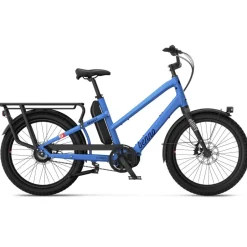 Elektrische Fietsen|Elektrische Bakfietsen < Benno Bikes BOOST EVO 7 CX - 24" Elektrische Bakfiets voor Dames - 2026 - dutch blue