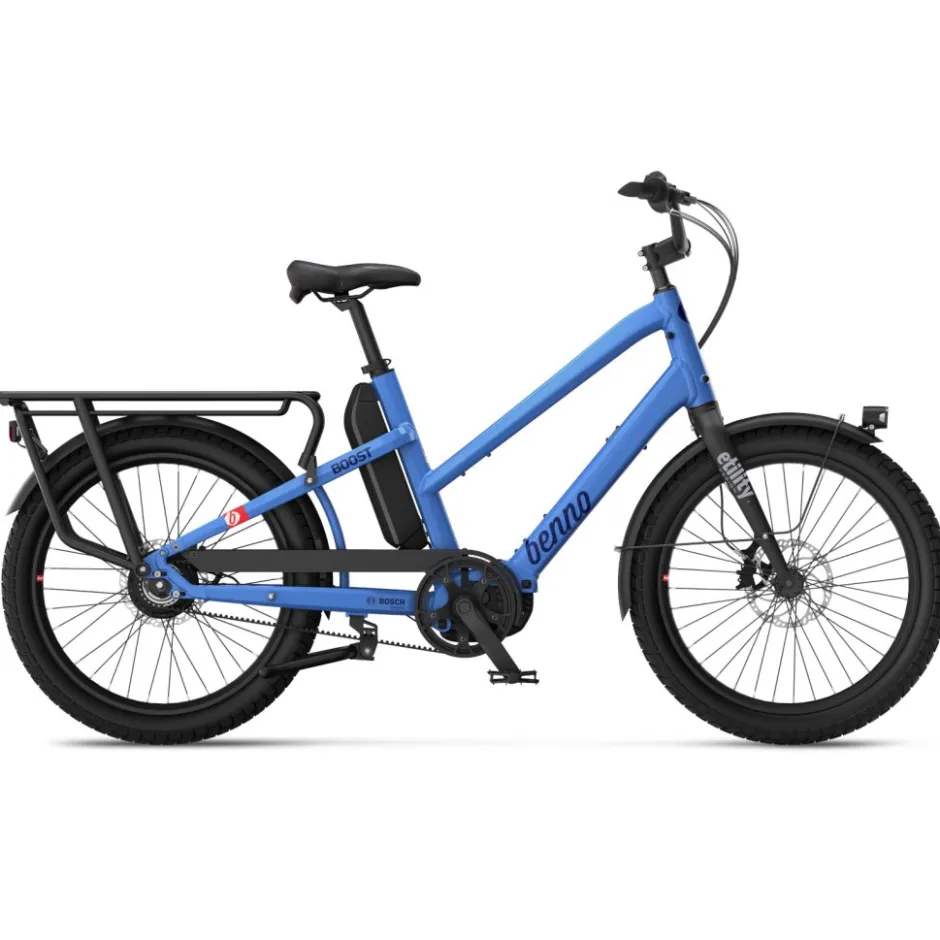 Elektrische Fietsen|Elektrische Bakfietsen < Benno Bikes BOOST EVO 7 CX - 24" Elektrische Bakfiets voor Dames - 2026 - dutch blue