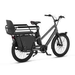 Benno Bikes BOOST EVO 7 CX Family - 24" Elektrische Bakfiets voor Dames - 2026 - anthracite grey