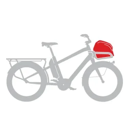 Benno Bikes Utility Front Tray - Tas voor Voorbagagedrager - Zwart
