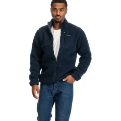 Bergans Lunnan Pile Fleece jas voor heren - navy blue