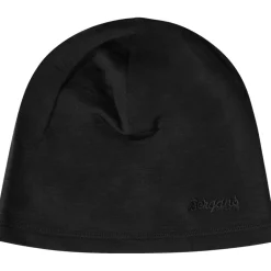 Mutsen < Bergans Wool Beanie - black
