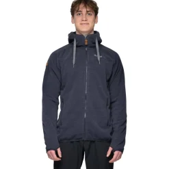 Bergans Hareid Fleece Herenjas - dark navy