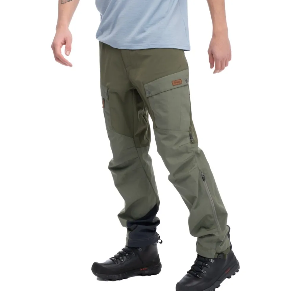 Bergans Nordmarka Favor Outdoor Broek Heren - green mud/dark green mud