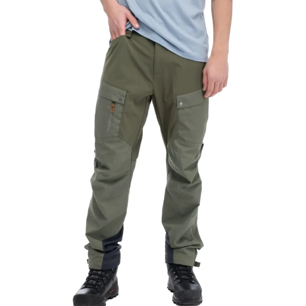 Bergans Nordmarka Favor Outdoor Broek Heren - green mud/dark green mud