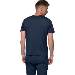 Bergans Rabot Mount Wool T-Shirt Heren - dark aqua lagoon/dark shadow grey pta