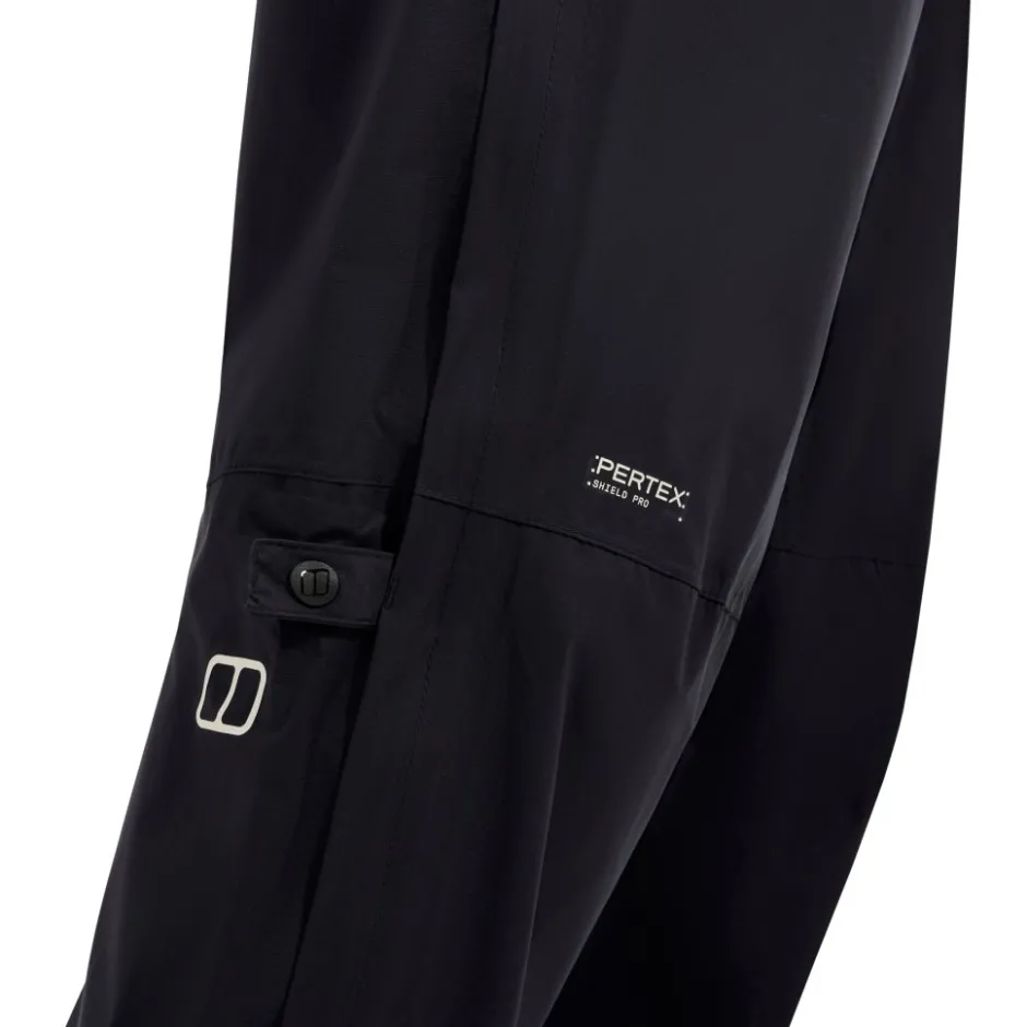 Broeken & Rokken < Berghaus Pertex Paclite Broek Heren - Regular - Jet Black