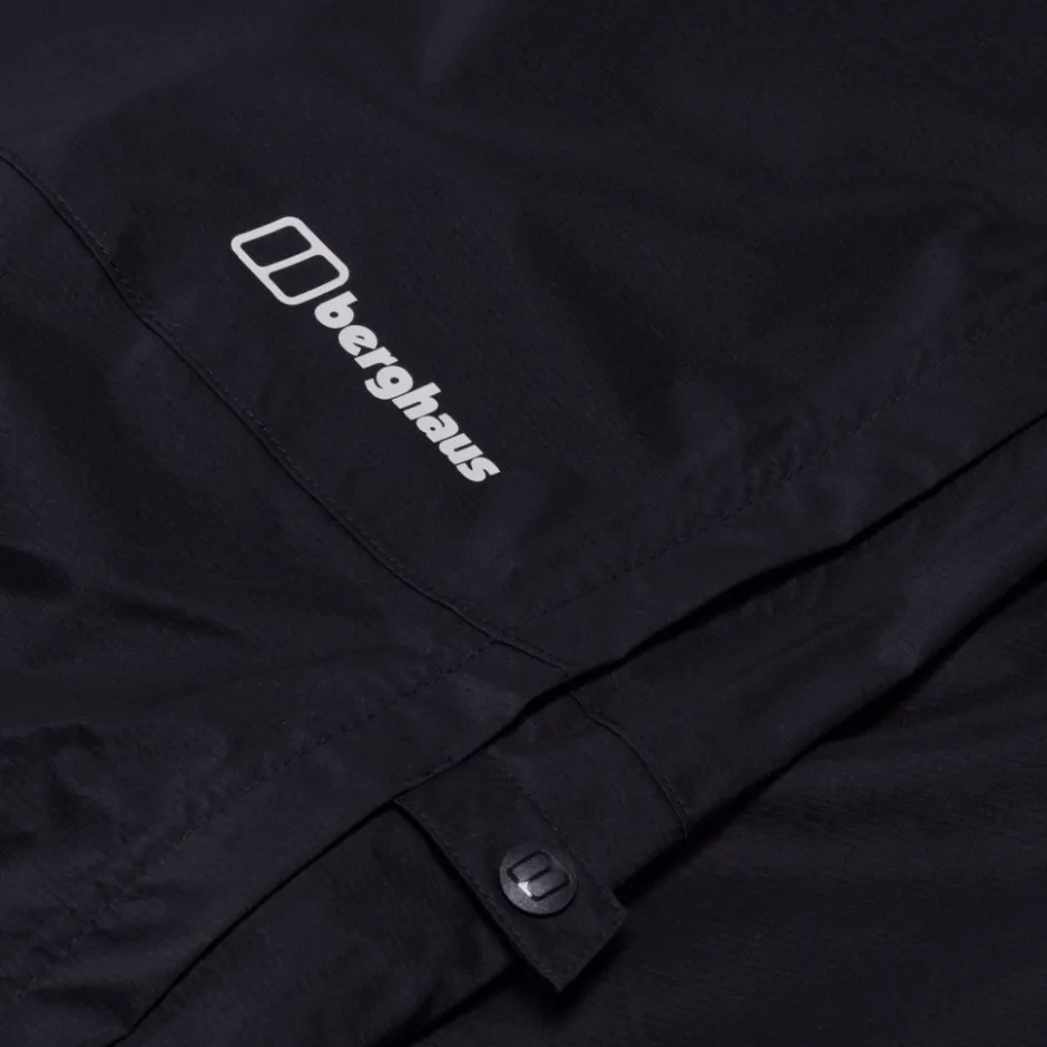 Broeken & Rokken < Berghaus Pertex Paclite Broek Heren - Regular - Jet Black