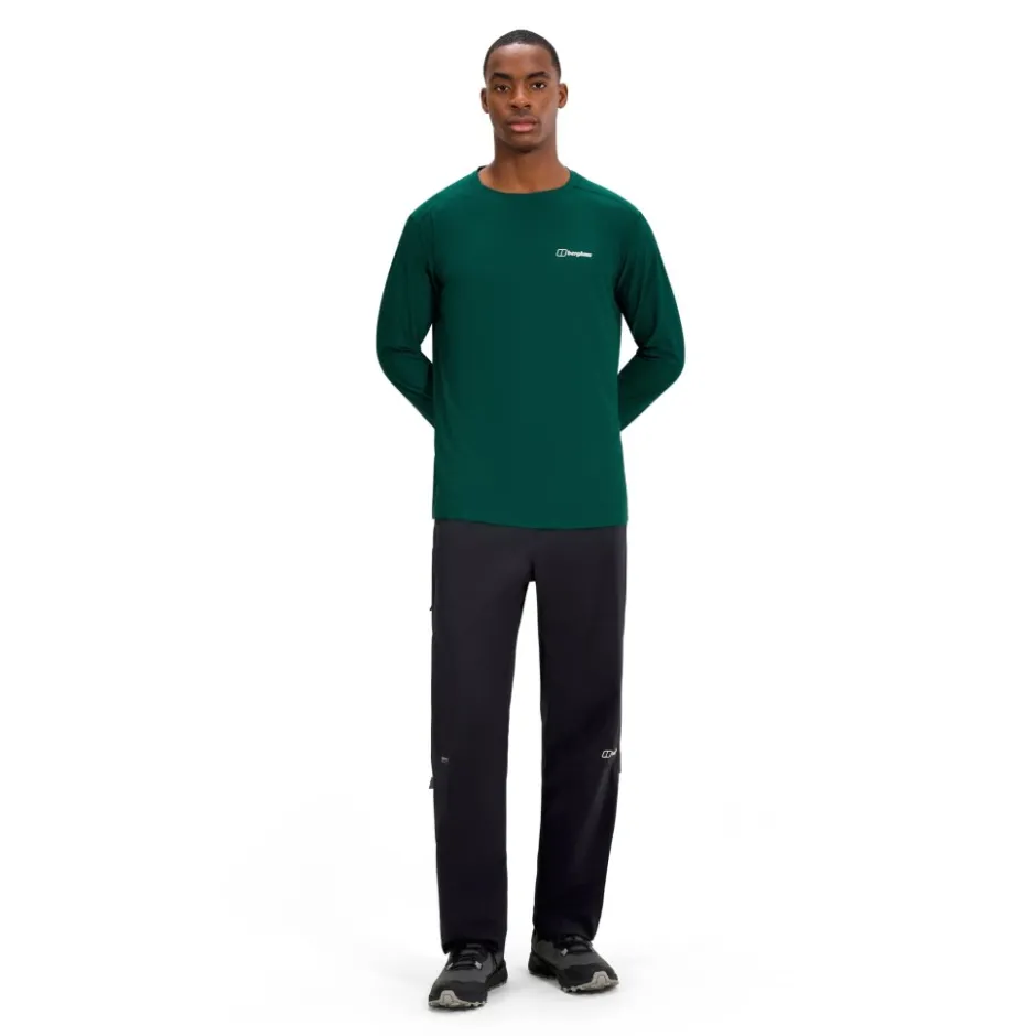 Broeken & Rokken < Berghaus Pertex Paclite Broek Heren - Regular - Jet Black
