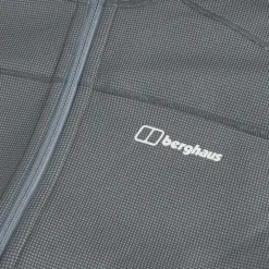 Berghaus Pravitale MTN 2.0 Fleece Jas met Capuchon Heren - Granite/Cavern