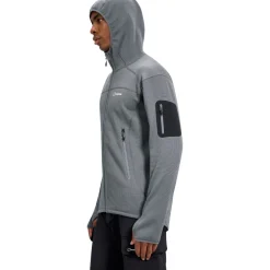 Berghaus Pravitale MTN 2.0 Fleece Jas met Capuchon Heren - Granite/Cavern