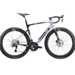 Bianchi INFINITO - Launch Edition - Ultegra Di2 - Carbon Racefiets - 2026 - grey/violet / chrome full glossy