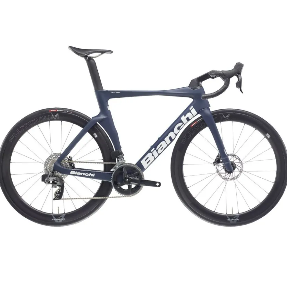 Aero Racefietsen < Bianchi OLTRE COMP - 105 Di2 - Carbon Racefiets - 2026 - velvet navy / off white matt