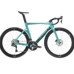 Bianchi OLTRE COMP - 105 Di2 - Carbon Racefiets - 2026 - metallic celeste / graphite glossy