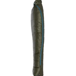 Big Agnes Anthracite 30 Slaapzak Regular - Zip left - olive night/chinois green
