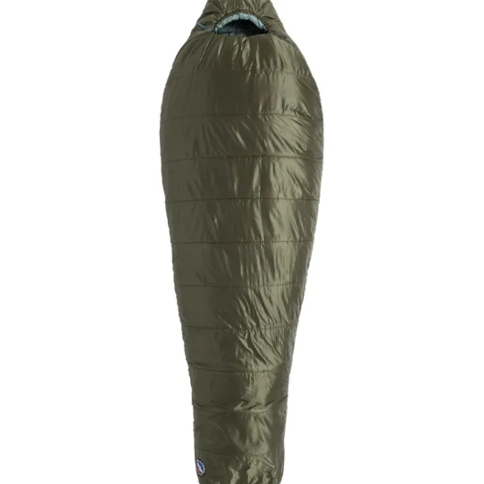 Big Agnes Anthracite 30 Slaapzak Regular - Zip left - olive night/chinois green