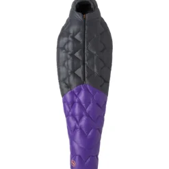 Slaapzakken < Big Agnes Fly Creek UL 25° Slaapzak - Lang - Zip Mid - asphalt/royal purple
