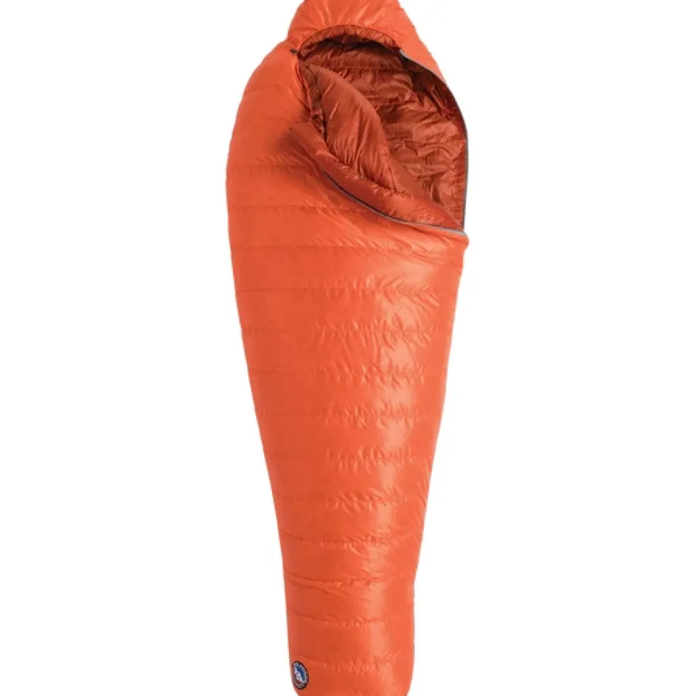 Big Agnes Greystone 30° Slaapzak - Lang - Rits links - cherry tomato/rooibos tea