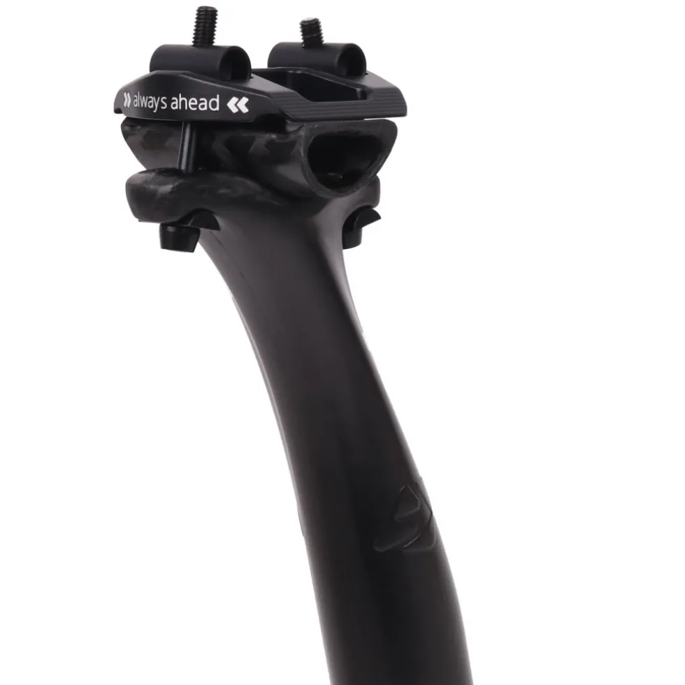 bike ahead composites THE SETBACK Cranked Seatpost - UD Carbon - Ø 27.2mm