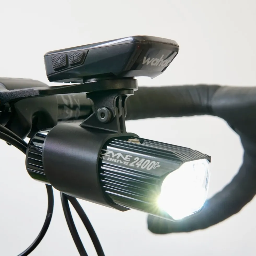 Bikemachine Aero Houder GoPro voor Lezyne Mega Drive 2400+