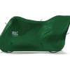 BikeParka Longtail Beschermhoes voor Fiets met fietsstoeltje voor kinderen - Forest Green - 210x130cm