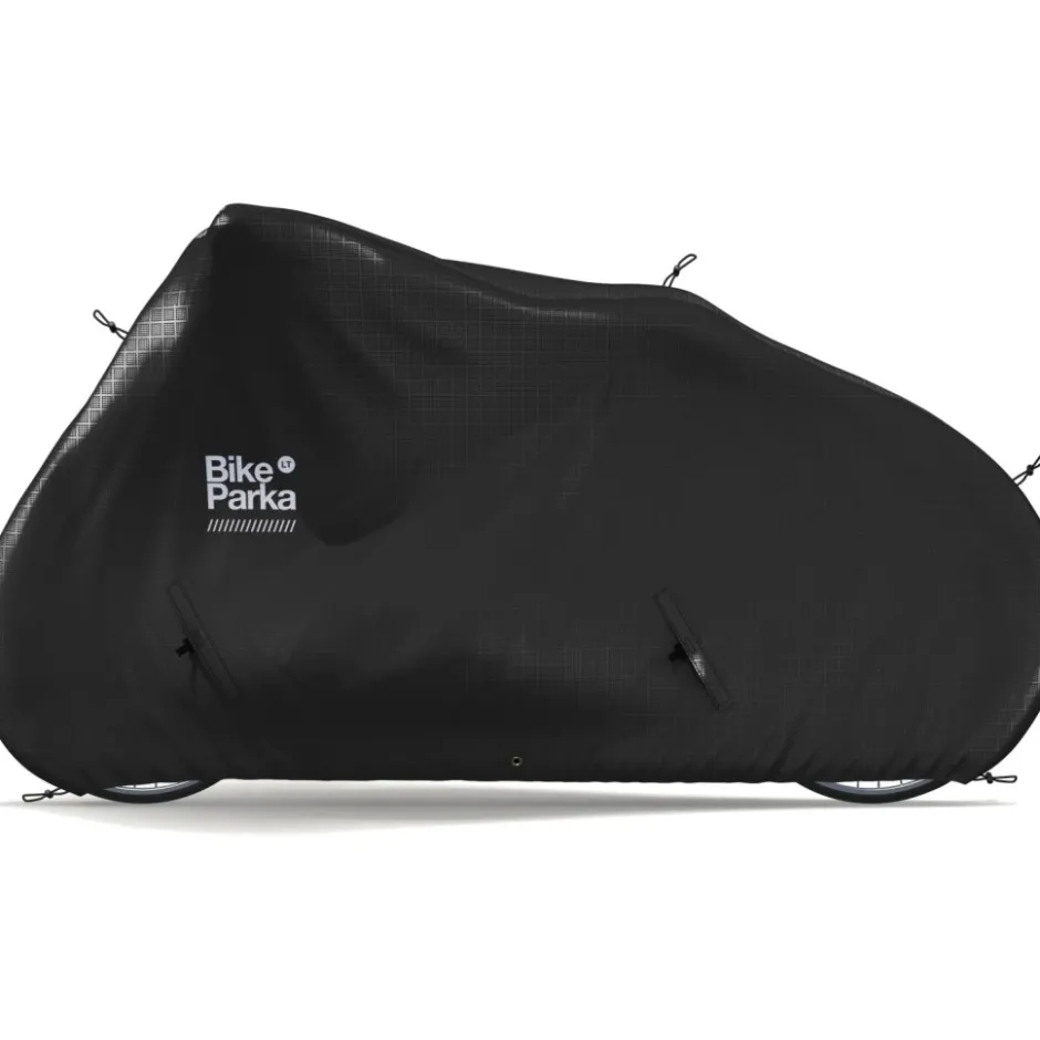 Fietshoezen < BikeParka Longtail Beschermhoes voor de Fiets - Black - 210x130cm