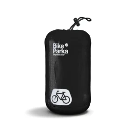 Fietshoezen < BikeParka Longtail Beschermhoes voor Fiets met fietsstoeltje voor kinderen - Black - 210x130cm