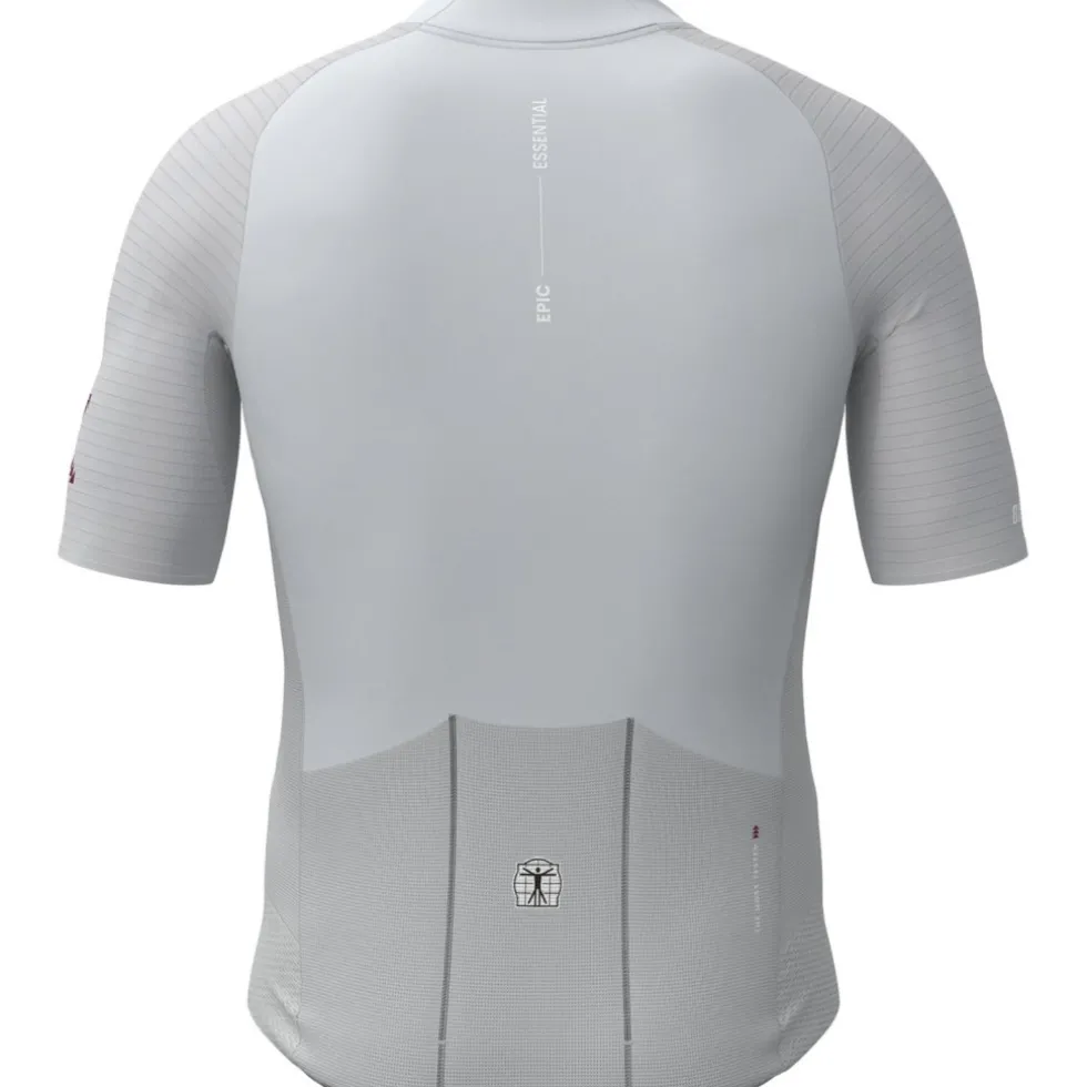 Bioracer Epic Essential Fietsjersey heren - cool grey
