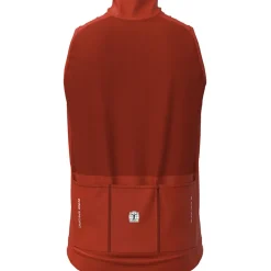 Bioracer Icon Fietsvest heren - terra cotta