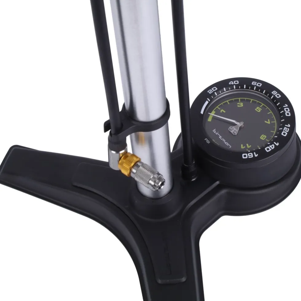 Birzman The Pump Helix II Floor Pump - silver