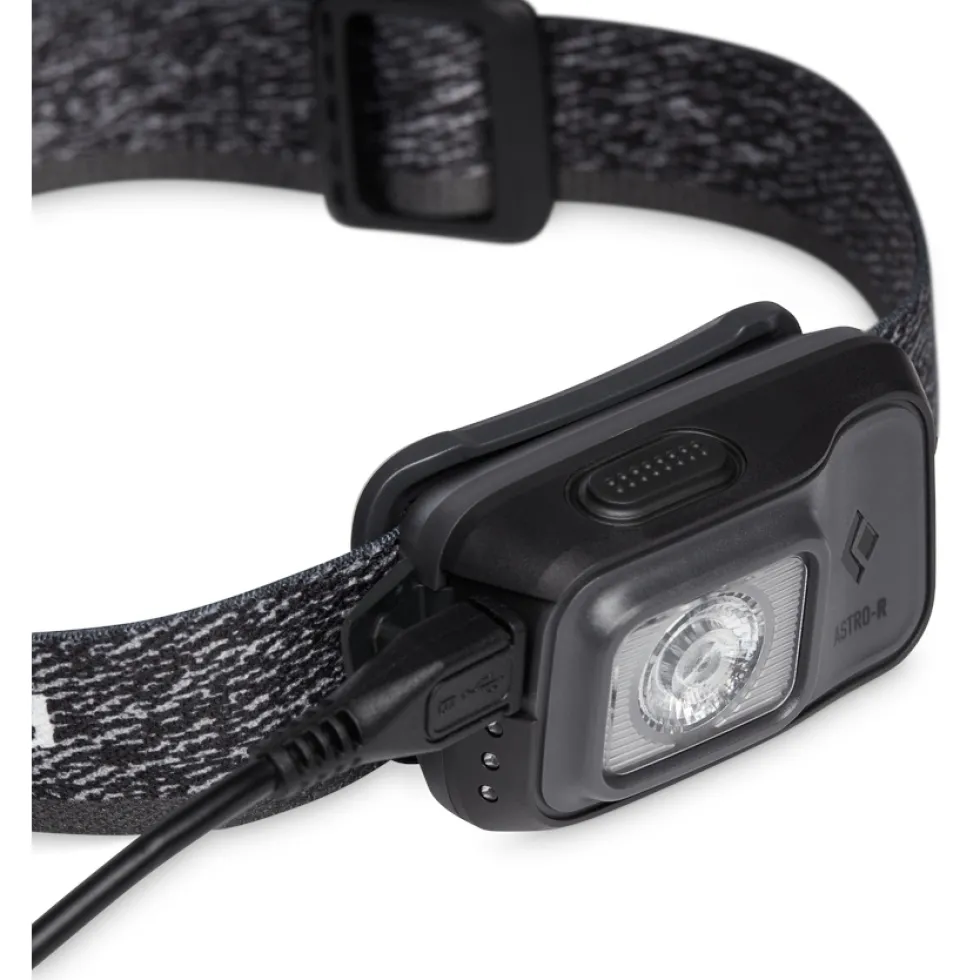 Black Diamond Astro 300-R Hoofdlamp - Graphite