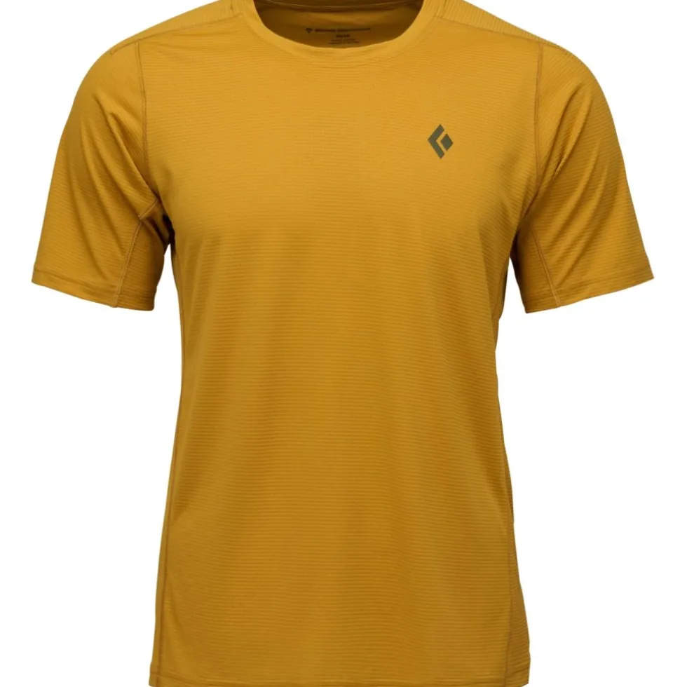 Black Diamond Distance Short Sleeve Tech Tee Men - Amber