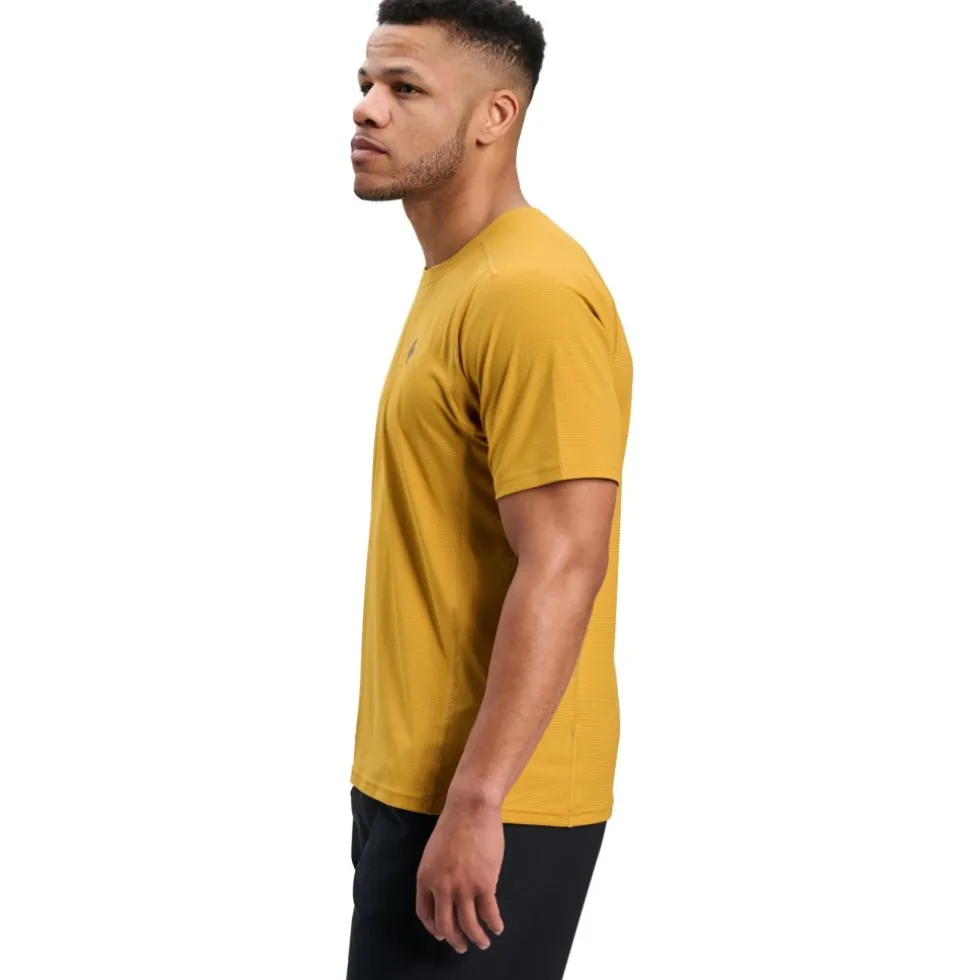 Black Diamond Distance Short Sleeve Tech Tee Men - Amber