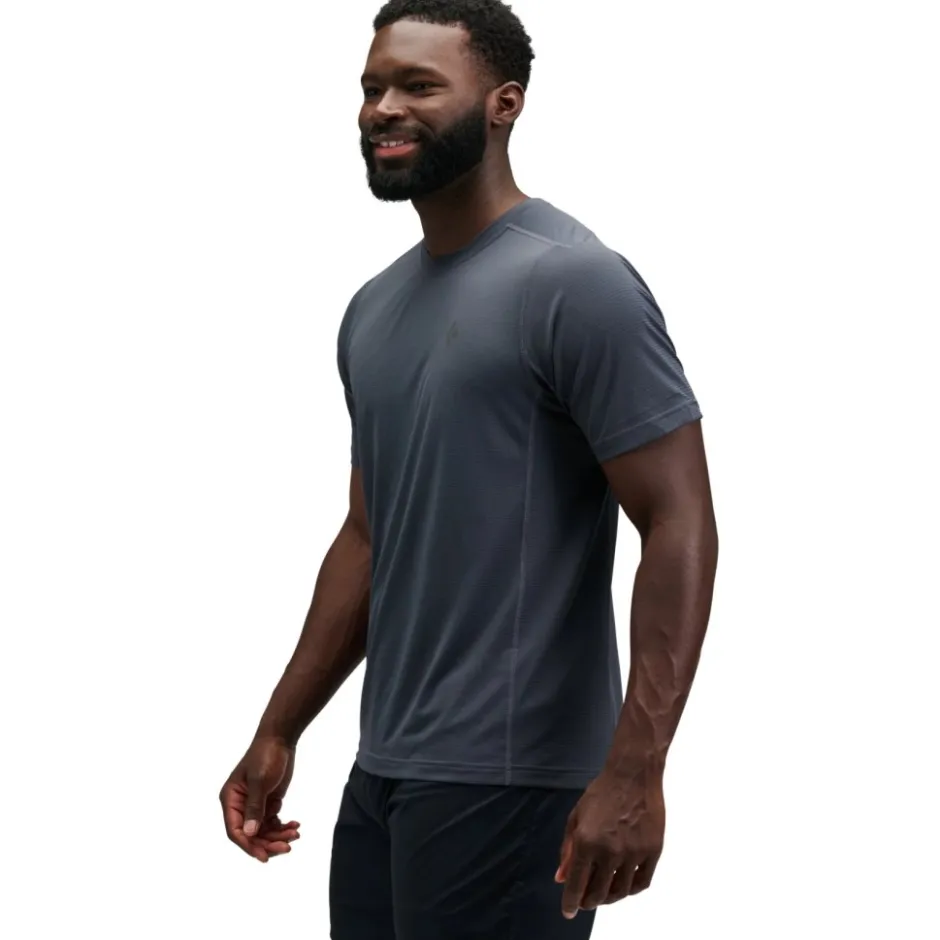 T-Shirts En Tops < Black Diamond Ditance hort eeve Tech Tee en - Charcoa