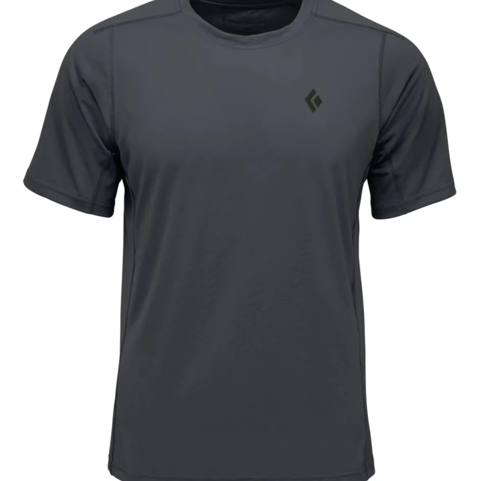 T-Shirts En Tops < Black Diamond Ditance hort eeve Tech Tee en - Charcoa