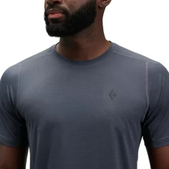 T-Shirts En Tops < Black Diamond Ditance hort eeve Tech Tee en - Charcoa
