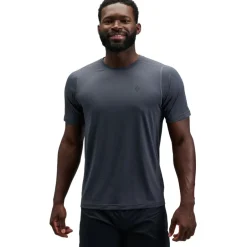 T-Shirts En Tops < Black Diamond Ditance hort eeve Tech Tee en - Charcoa